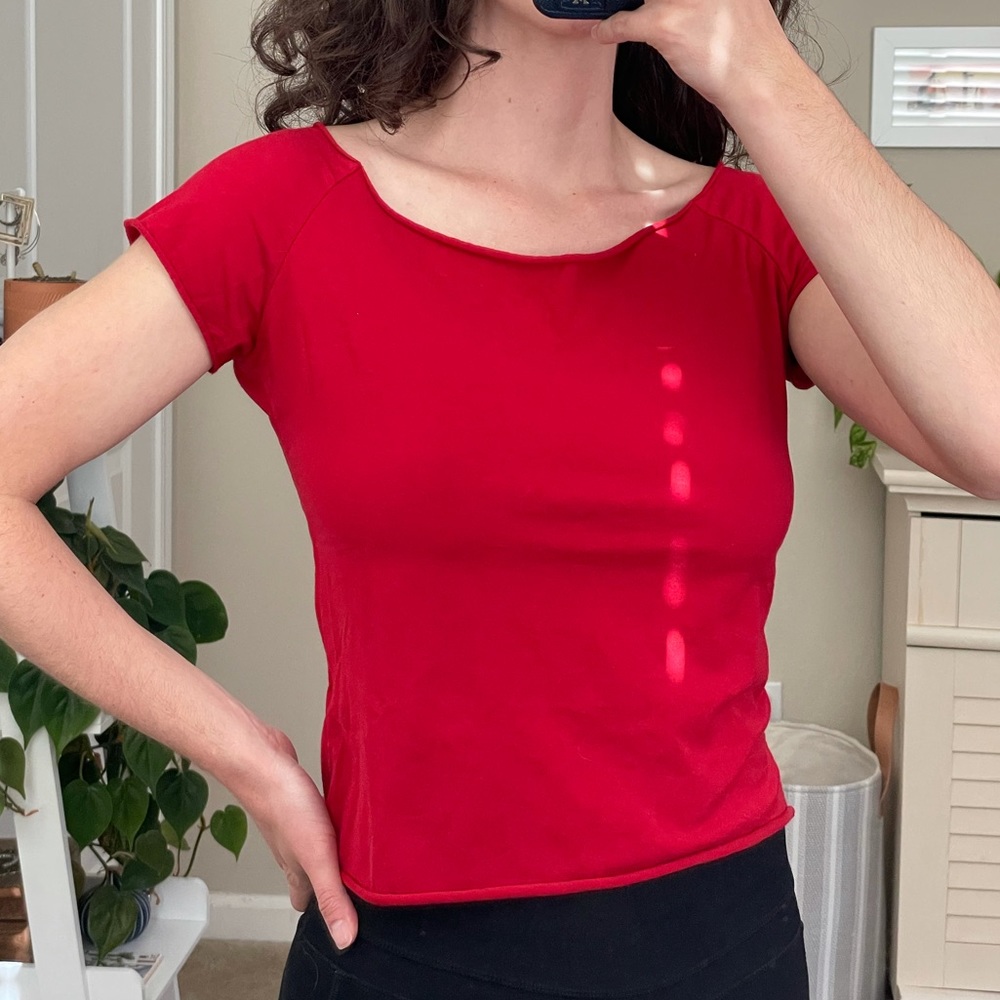 Brandy Melville Red Top